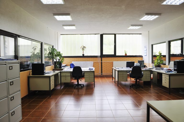office with computers indoor