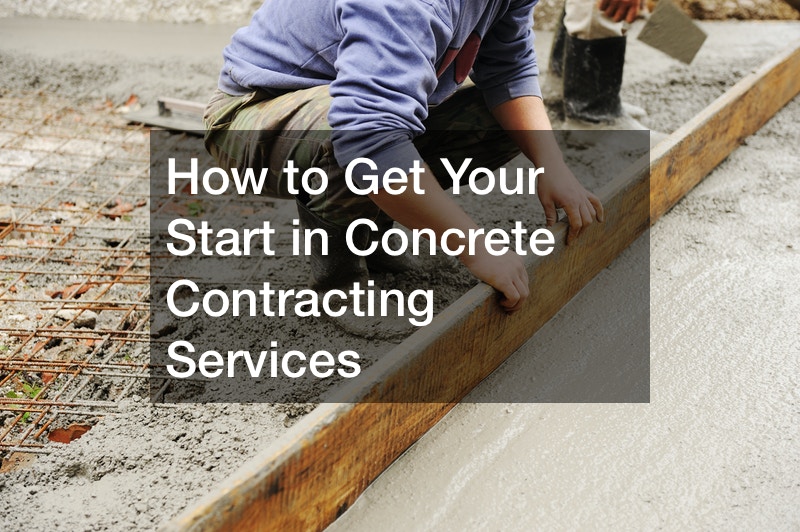 How to Get Your Start in Concrete Contracting Services Cleveland