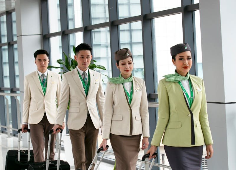 flight attendants