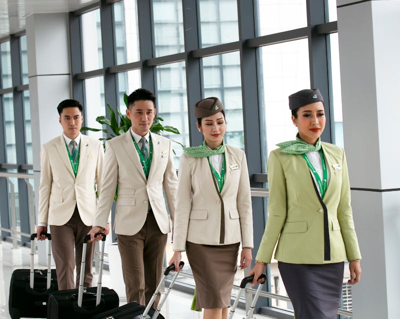flight attendants